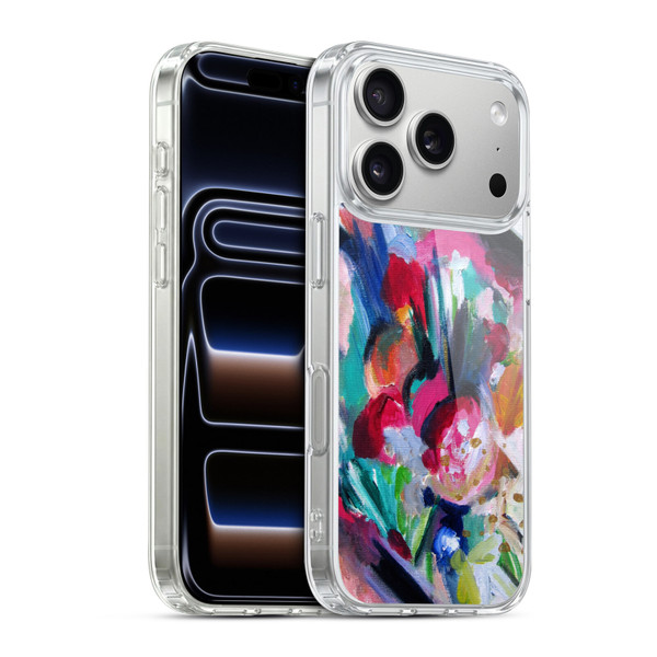 Mai Autumn Floral Garden Abstract Soft Gel Case for Apple iPhone 17 Pro