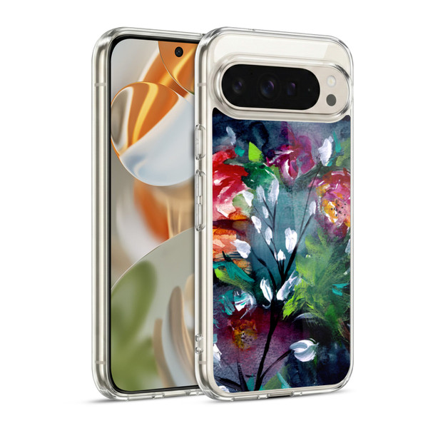 Mai Autumn Floral Garden Night Soft Gel Case for Google Pixel 9 / Pixel 9 Pro