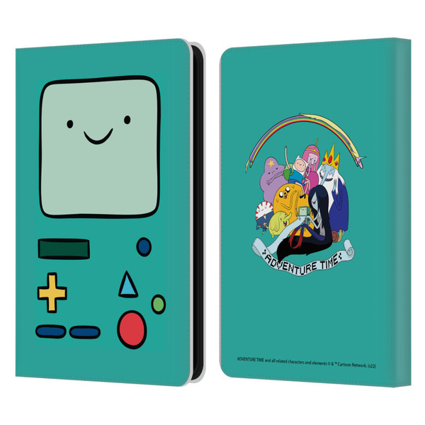Adventure Time Graphics BMO Leather Book Wallet Case Cover For Amazon Kindle 11th Gen (2024)