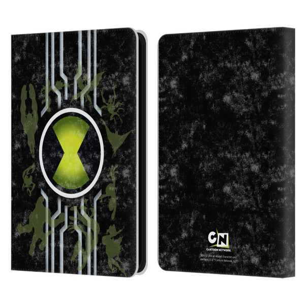 Ben 10: Alien Force Graphics Omnitrix Leather Book Wallet Case Cover For Amazon Kindle 11th Gen (2024)