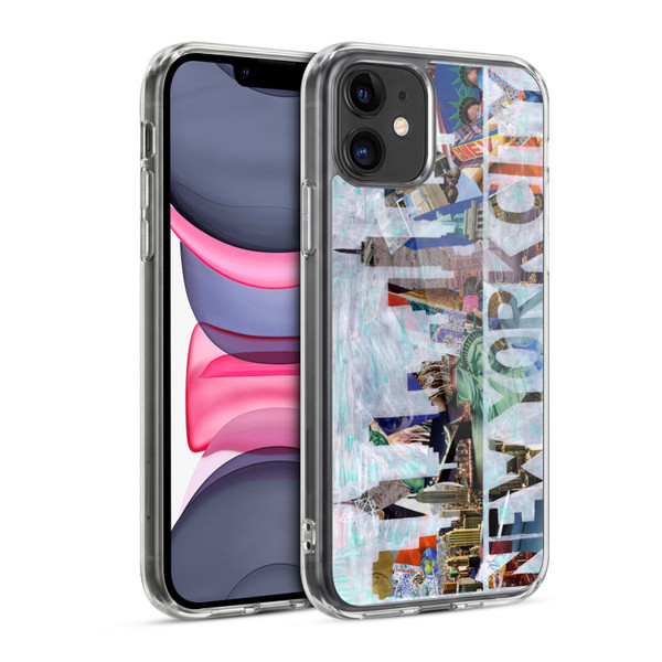 Artpoptart Travel New York Soft Gel Case for Apple iPhone 11