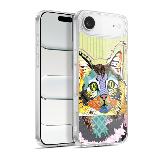 Michel Keck Animal Collage Cat Soft Gel Case for Apple iPhone 17 Air