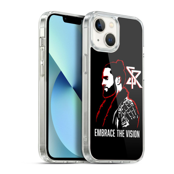WWE Seth Rollins Graphics Embrace The Vision Soft Gel Case for Apple iPhone 13