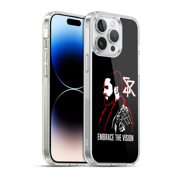 WWE Seth Rollins Graphics Embrace The Vision Soft Gel Case for Apple iPhone 14 Pro Max & MagSafe