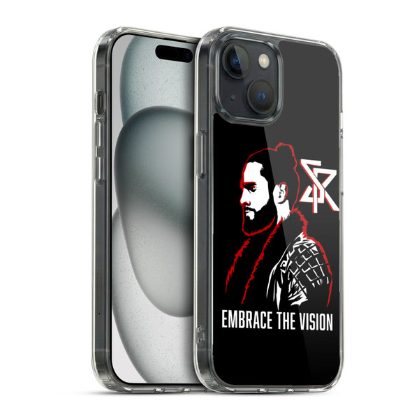 WWE Seth Rollins Graphics Embrace The Vision Soft Gel Case for Apple iPhone 15 & MagSafe