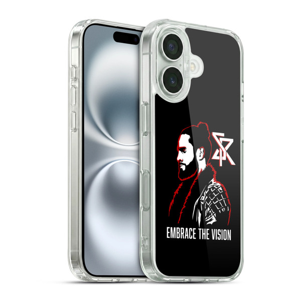 WWE Seth Rollins Graphics Embrace The Vision Soft Gel Case for Apple iPhone 16 & MagSafe
