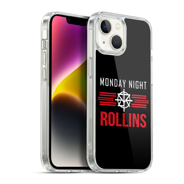 WWE Superstars 7 Seth Rollins Monday Night Soft Gel Case for Apple iPhone 14