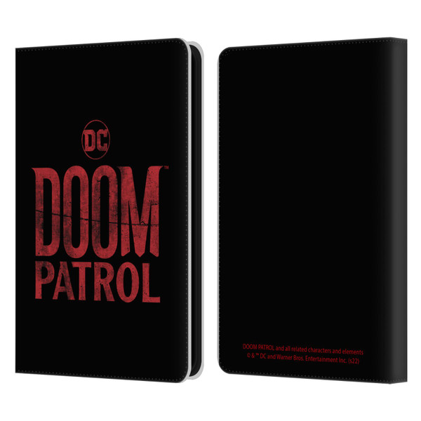 Doom Patrol Graphics Logo Leather Book Wallet Case Cover For Amazon Kindle 11th Gen (2024)