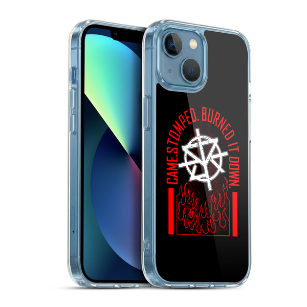 WWE Superstars 8 Seth Rollins Burned It Down Soft Gel Case for Apple iPhone 13 Mini & MagSafe