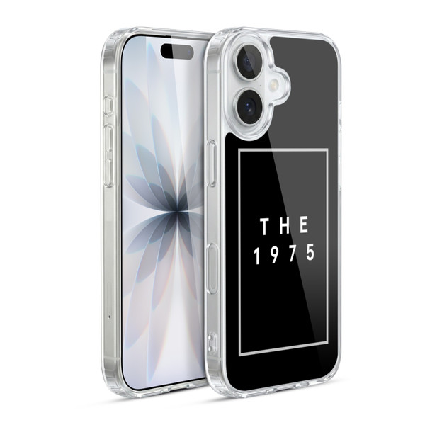 The 1975 Key Art Logo Black Soft Gel Case for Apple iPhone 17