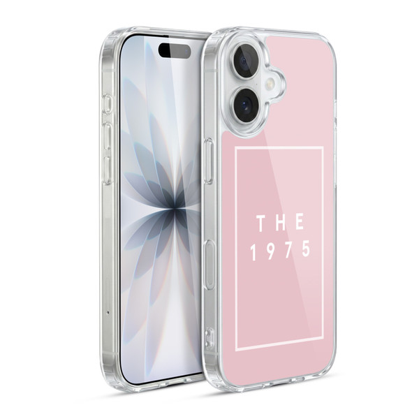 The 1975 Key Art Logo Pink Soft Gel Case for Apple iPhone 17