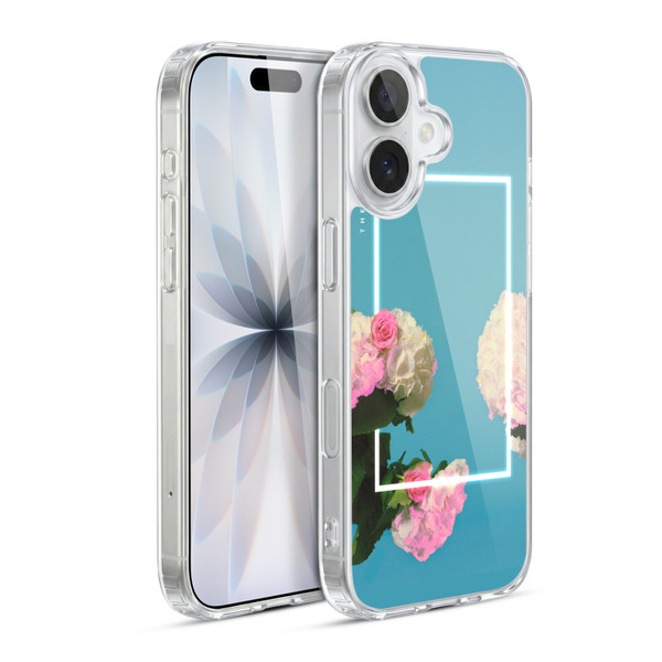 The 1975 Key Art Roses Blue Soft Gel Case for Apple iPhone 17
