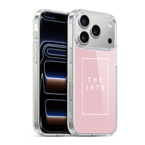 The 1975 Key Art Logo Pink Soft Gel Case for Apple iPhone 17 Pro