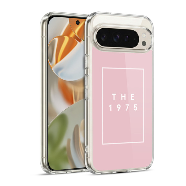 The 1975 Key Art Logo Pink Soft Gel Case for Google Pixel 9 / Pixel 9 Pro