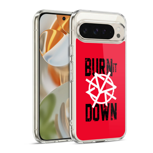 WWE Superstars 8 Seth Rollins Burn It Down Soft Gel Case for Google Pixel 9 / Pixel 9 Pro
