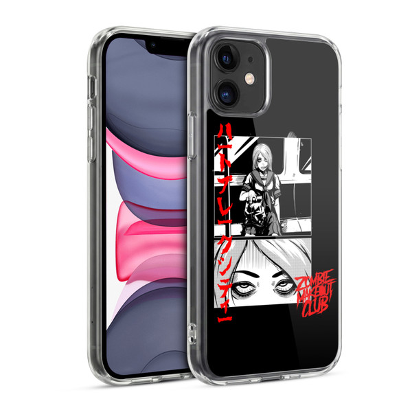 Zombie Makeout Club Graphics Comic Strip Soft Gel Case for Apple iPhone 11