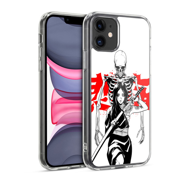Zombie Makeout Club Graphics Death Blade Soft Gel Case for Apple iPhone 11
