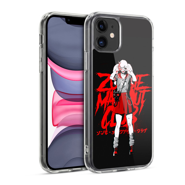 Zombie Makeout Club Graphics Uniform Soft Gel Case for Apple iPhone 11