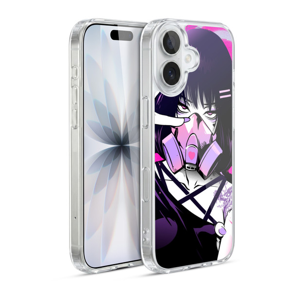 Zombie Makeout Club Graphics Facepiece Soft Gel Case for Apple iPhone 17