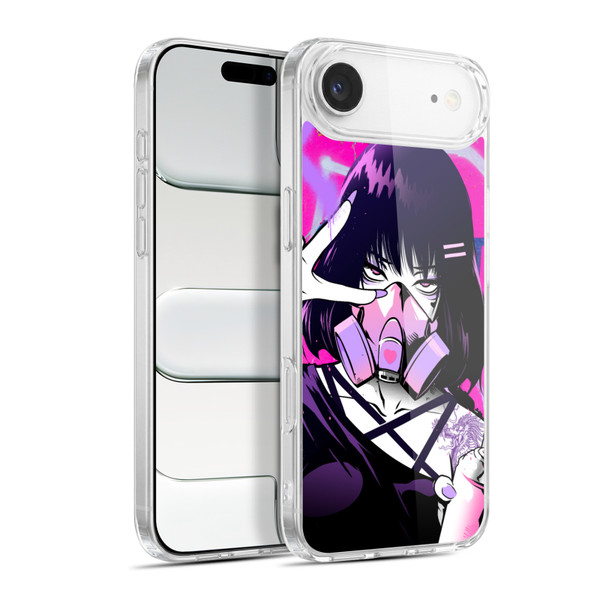 Zombie Makeout Club Graphics Facepiece Soft Gel Case for Apple iPhone 17 Air