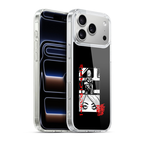 Zombie Makeout Club Graphics Comic Strip Soft Gel Case for Apple iPhone 17 Pro Max