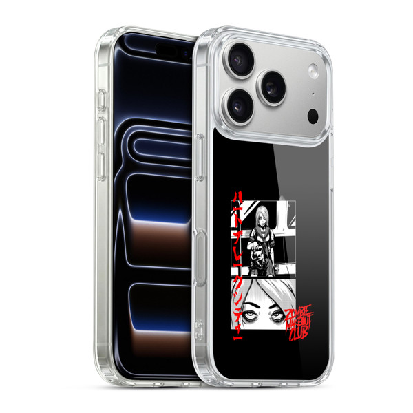 Zombie Makeout Club Graphics Comic Strip Soft Gel Case for Apple iPhone 17 Pro