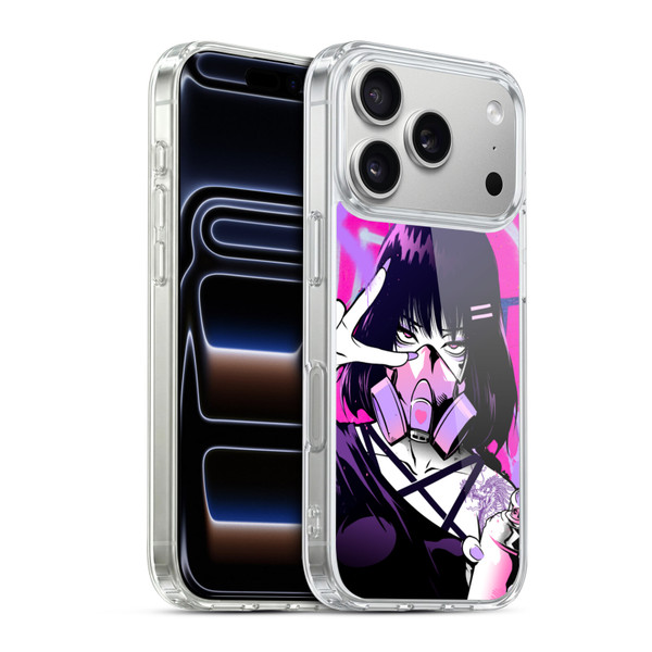 Zombie Makeout Club Graphics Facepiece Soft Gel Case for Apple iPhone 17 Pro