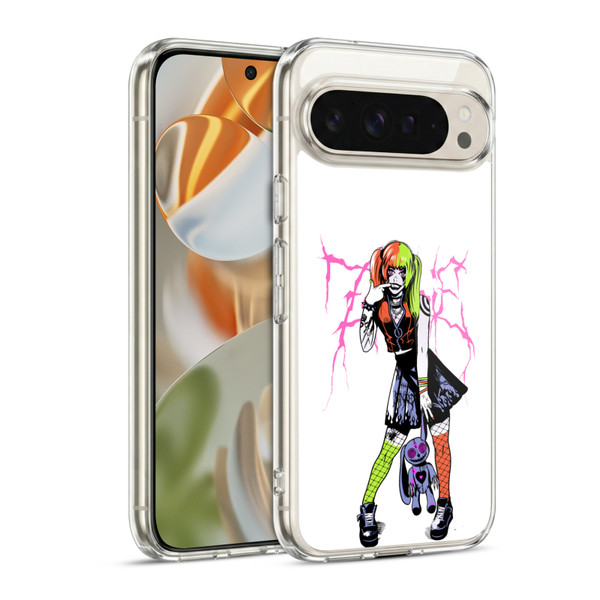 Zombie Makeout Club Graphics Bear Soft Gel Case for Google Pixel 9 / Pixel 9 Pro
