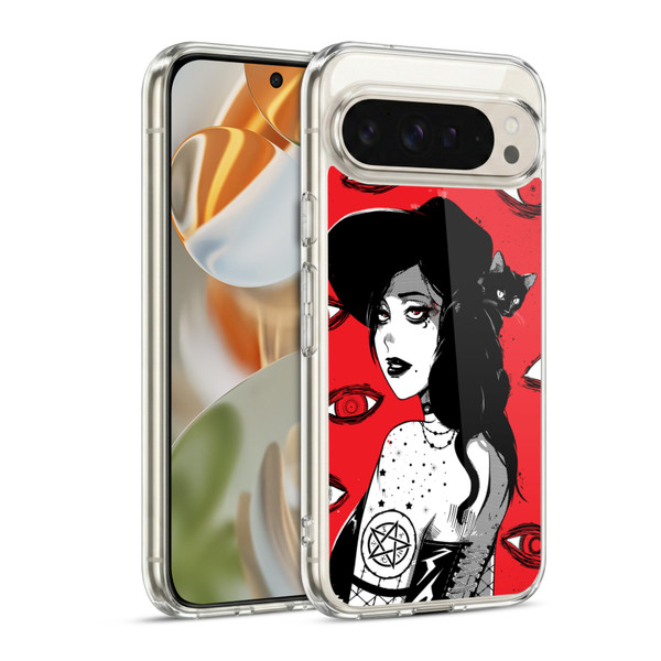 Zombie Makeout Club Graphics Black Makeup Soft Gel Case for Google Pixel 9 / Pixel 9 Pro