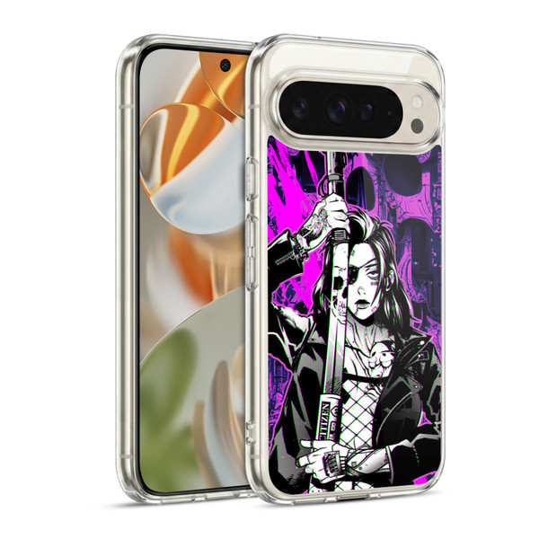 Zombie Makeout Club Graphics Death Cyber Soft Gel Case for Google Pixel 9 / Pixel 9 Pro