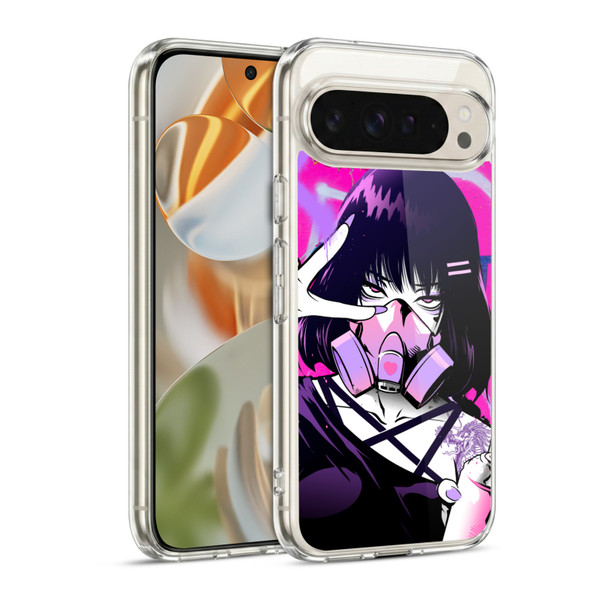 Zombie Makeout Club Graphics Facepiece Soft Gel Case for Google Pixel 9 / Pixel 9 Pro
