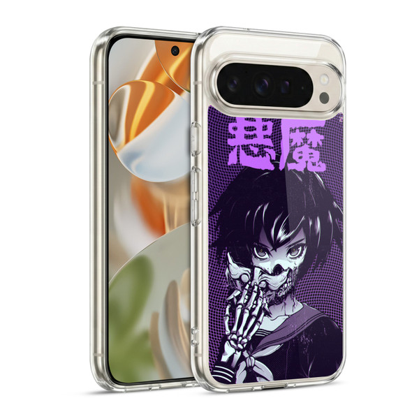 Zombie Makeout Club Graphics Skull Hand Soft Gel Case for Google Pixel 9 / Pixel 9 Pro