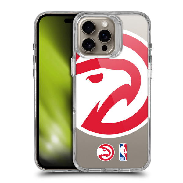 NBA Atlanta Hawks Logo Oversized Hawk SHOCKPROOF BUMPER CASE COMPATIBLE WITH Apple iPhone 16 Pro Max & MAGSAFE