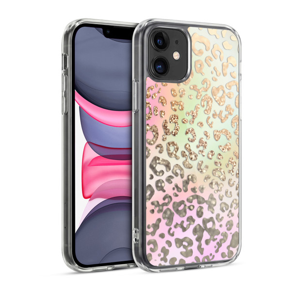 Monika Strigel Dreamland Gold Leopard Soft Gel Case for Apple iPhone 11