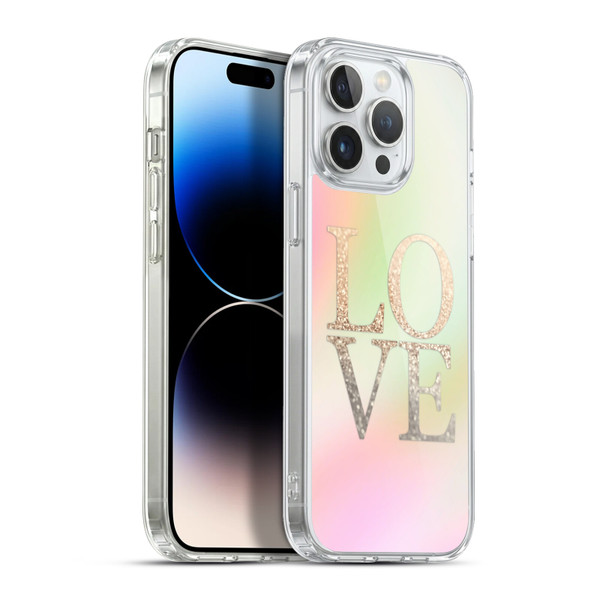 Monika Strigel Dreamland Gold Love Soft Gel Case for Apple iPhone 13 Pro Max & MagSafe