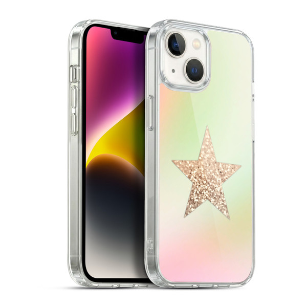 Monika Strigel Dreamland Gold Star Soft Gel Case for Apple iPhone 14