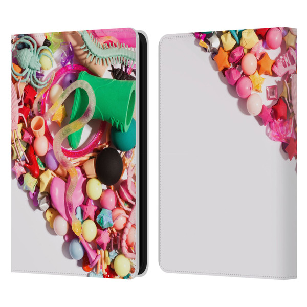 Pepino De Mar Patterns 2 Toy Leather Book Wallet Case Cover For Amazon Kindle 11th Gen 6in 2022