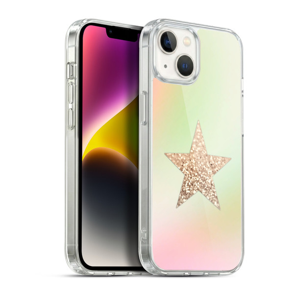 Monika Strigel Dreamland Gold Star Soft Gel Case for Apple iPhone 14 Plus & MagSafe
