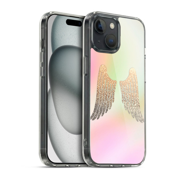 Monika Strigel Dreamland Gold Wings Soft Gel Case for Apple iPhone 15 & MagSafe