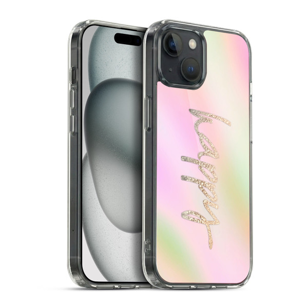 Monika Strigel Dreamland Gold Happy Soft Gel Case for Apple iPhone 15 Plus & MagSafe