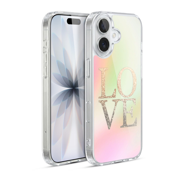 Monika Strigel Dreamland Gold Love Soft Gel Case for Apple iPhone 17