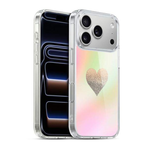 Monika Strigel Dreamland Gold Heart Soft Gel Case for Apple iPhone 17 Pro