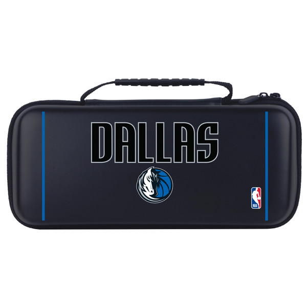 NBA Dallas Mavericks Logo White Design Text Hard Storage Travel Carry Case for Asus ROG Ally