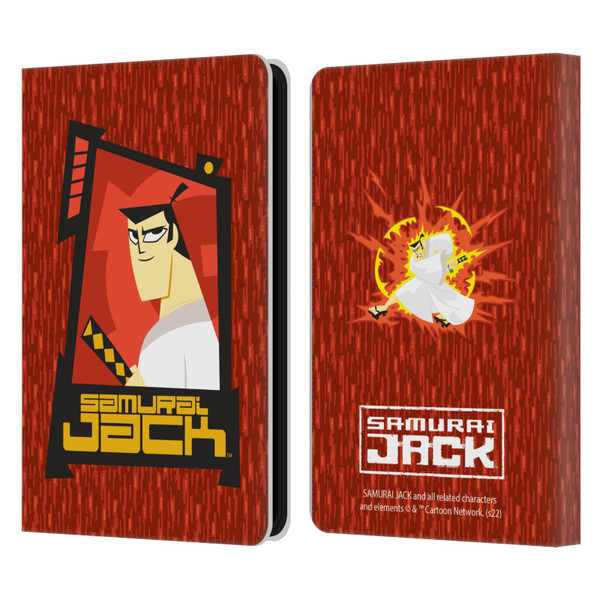 Samurai Jack Graphics Character Art 2 Leather Book Wallet Case Cover For Amazon Kindle 11th Gen (2024)
