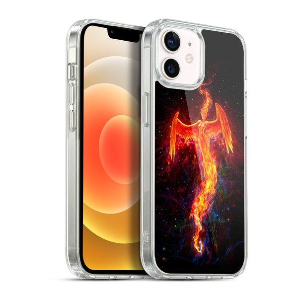 Christos Karapanos Mythical Fireborn Soft Gel Case for Apple iPhone 12 / iPhone 12 Pro & MagSafe