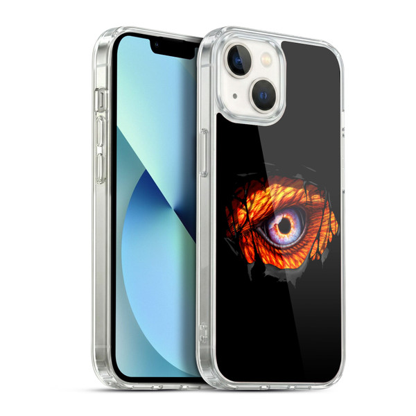 Christos Karapanos Mythical Phoenix Eye Soft Gel Case for Apple iPhone 13