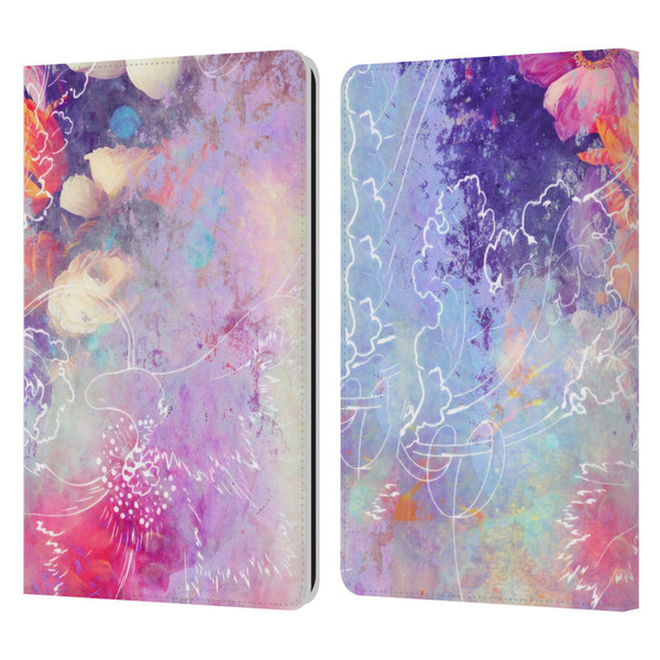 Aimee Stewart Assorted Designs Lily Leather Book Wallet Case Cover For Amazon Kindle Paperwhite 1 / 2 / 3