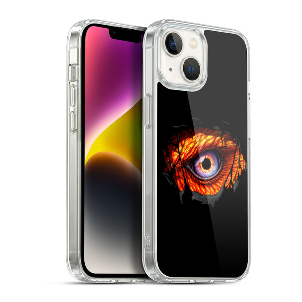 Christos Karapanos Mythical Phoenix Eye Soft Gel Case for Apple iPhone 14