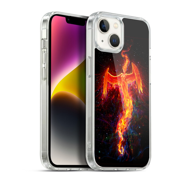 Christos Karapanos Mythical Fireborn Soft Gel Case for Apple iPhone 14 Plus & MagSafe