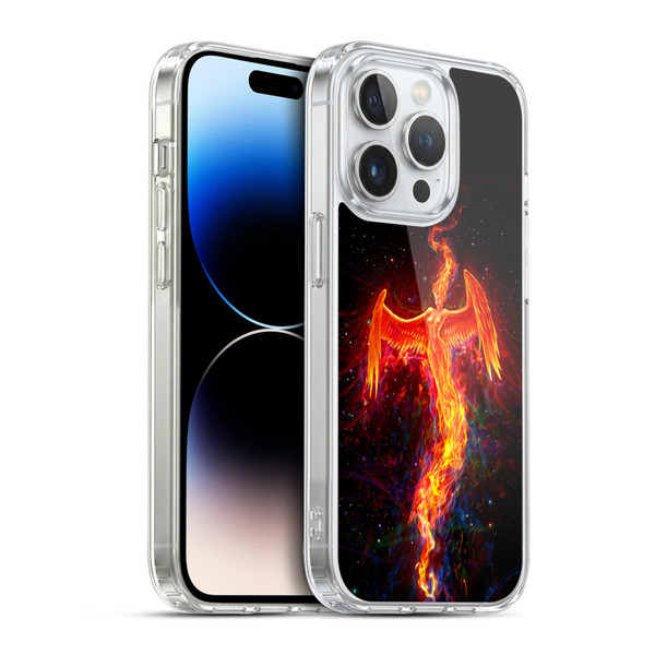 Christos Karapanos Mythical Fireborn Soft Gel Case for Apple iPhone 14 Pro & MagSafe